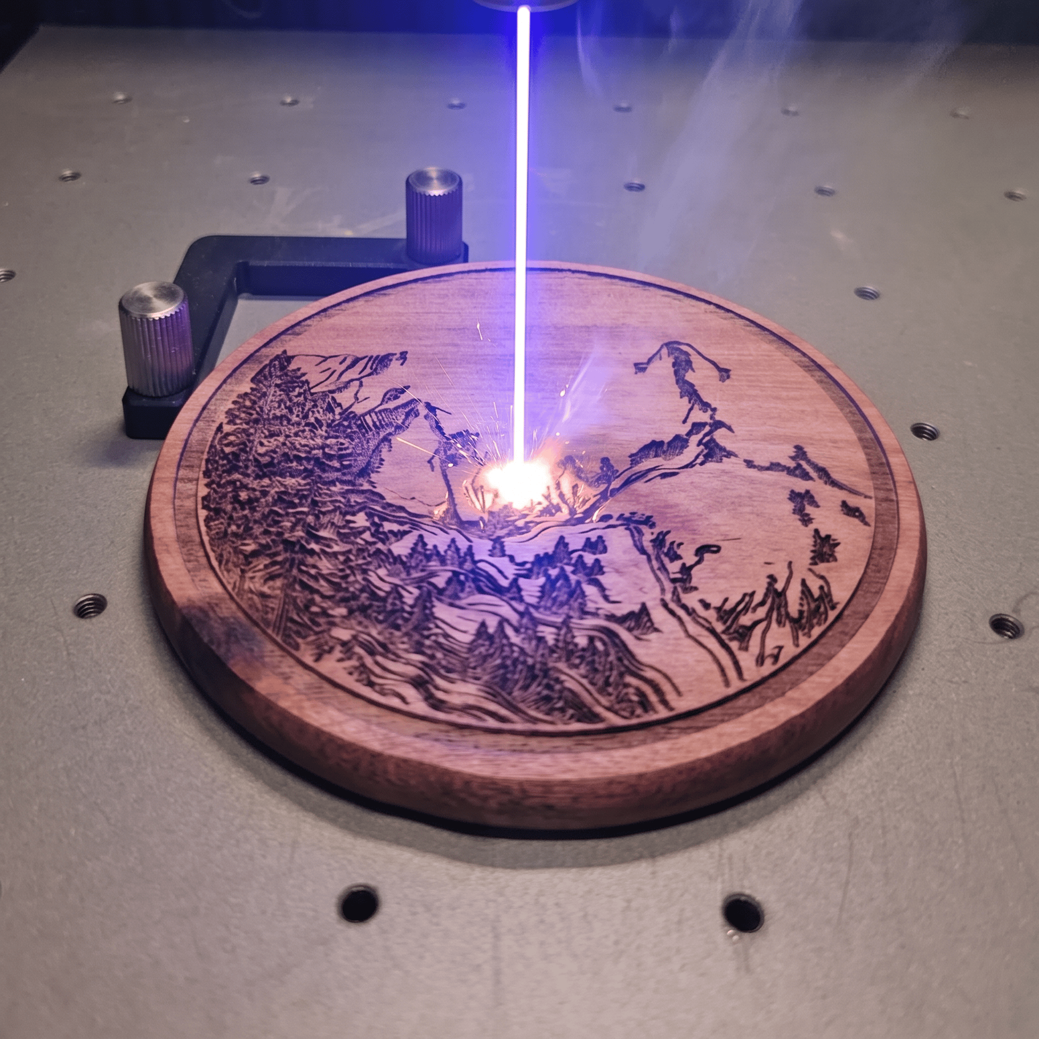 LI Wood Coaster Display