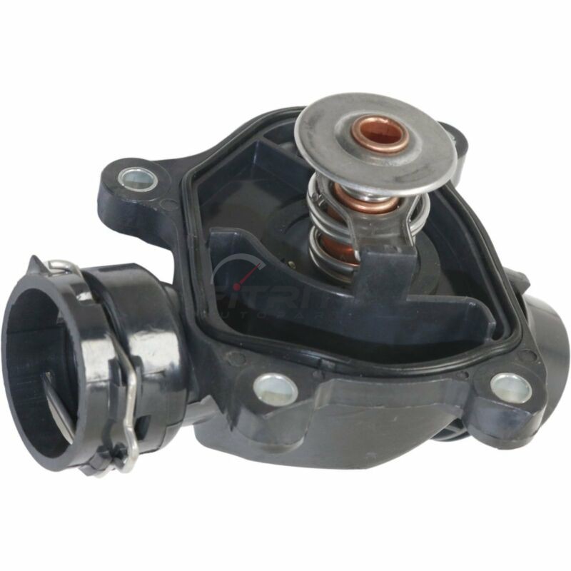 Engine coolant thermostat with housing for bmw x3 x5 x6 e81 e87 e46 99