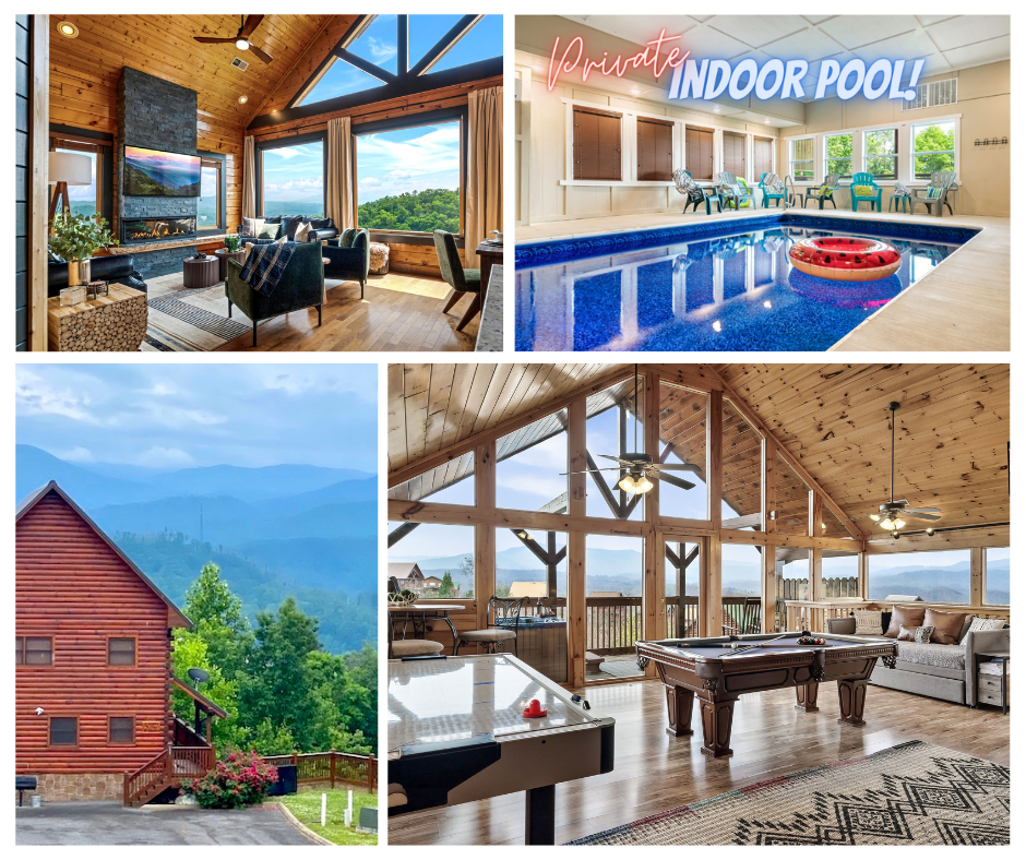 4 Jaw Dropping Cabins in Pigeon Forge Gatlinburg Tennessee area