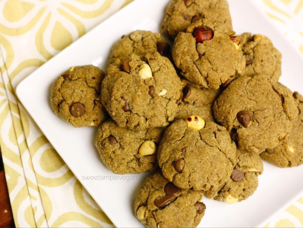 Healthy Chocolate Chip Cookies (GF)