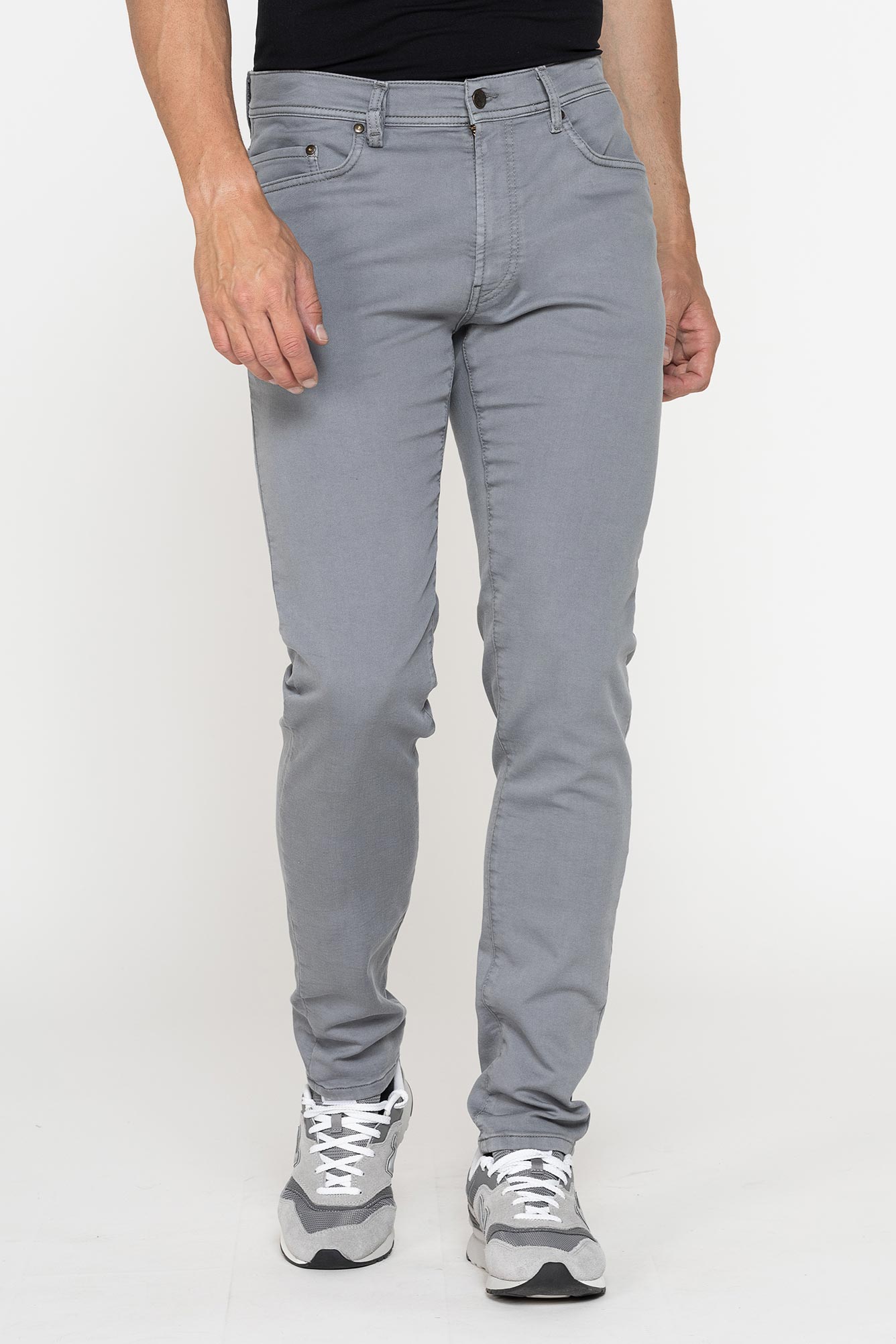 Carrera Jogging Jeans Lichtgrijs, Regular Fit Paspoort, Lekker Zacht! Model 707