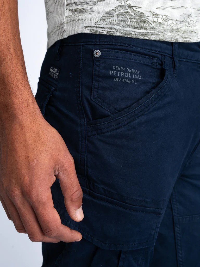Petrol Cargopants Donkerblauw - Afbeelding 5