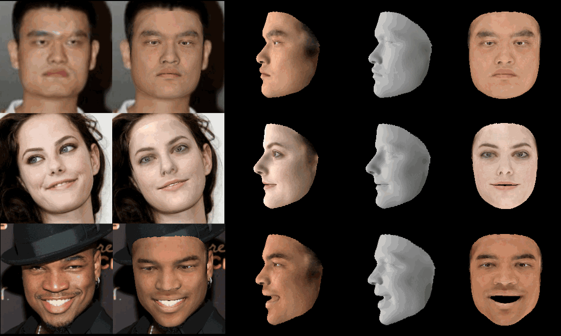 Accurate 3D Face Reconstruction with Weakly-Supervised Learning: From Single Image to Image Set