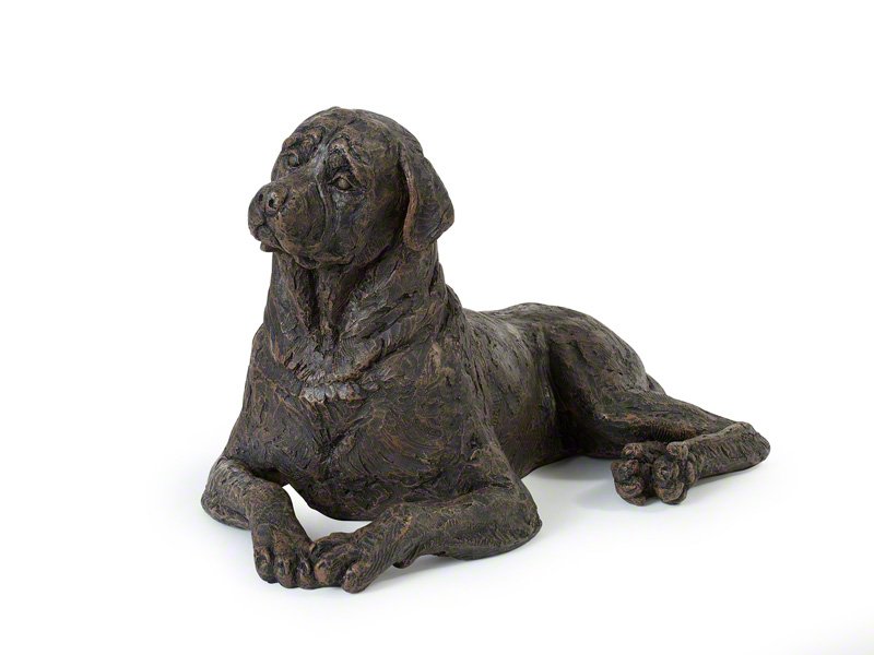 Beautiful figurine Rottweiler dog urns for pet dog ashes. Can be personalised.