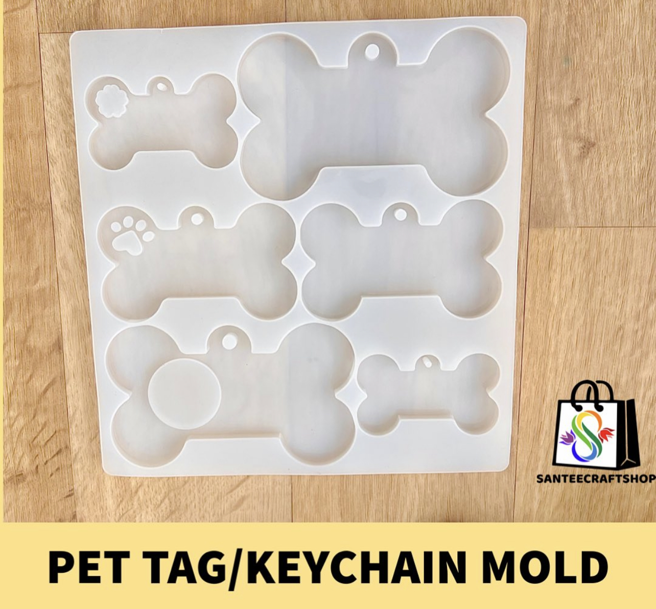 Pet Tag/ Keychain Mold