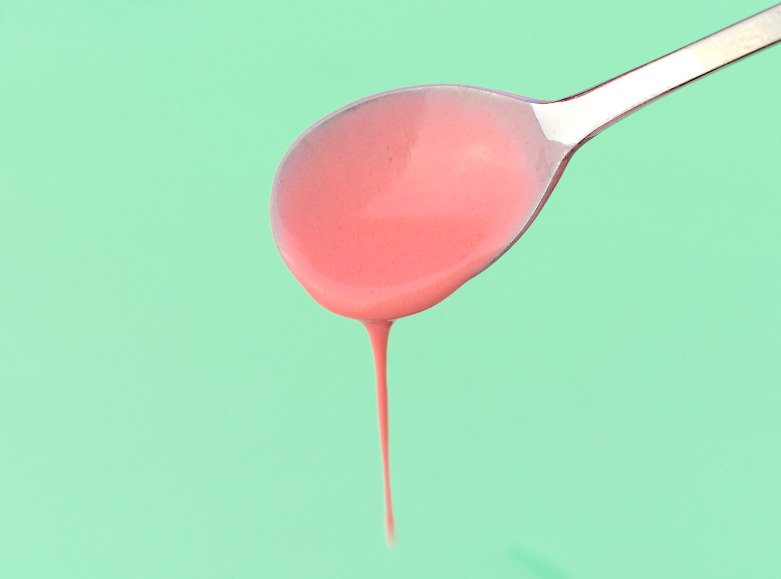 VeganColouredDripIcing