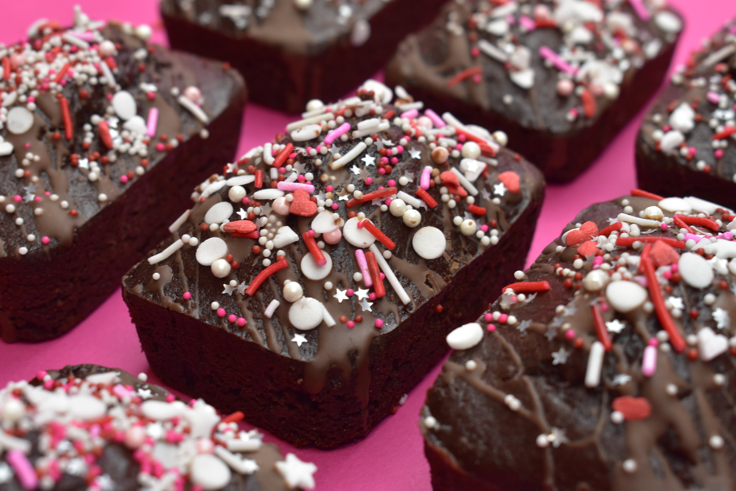 VeganMudChocMiniCakes