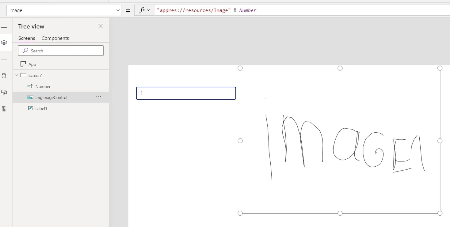 Dynamically loaded images in Power Apps
