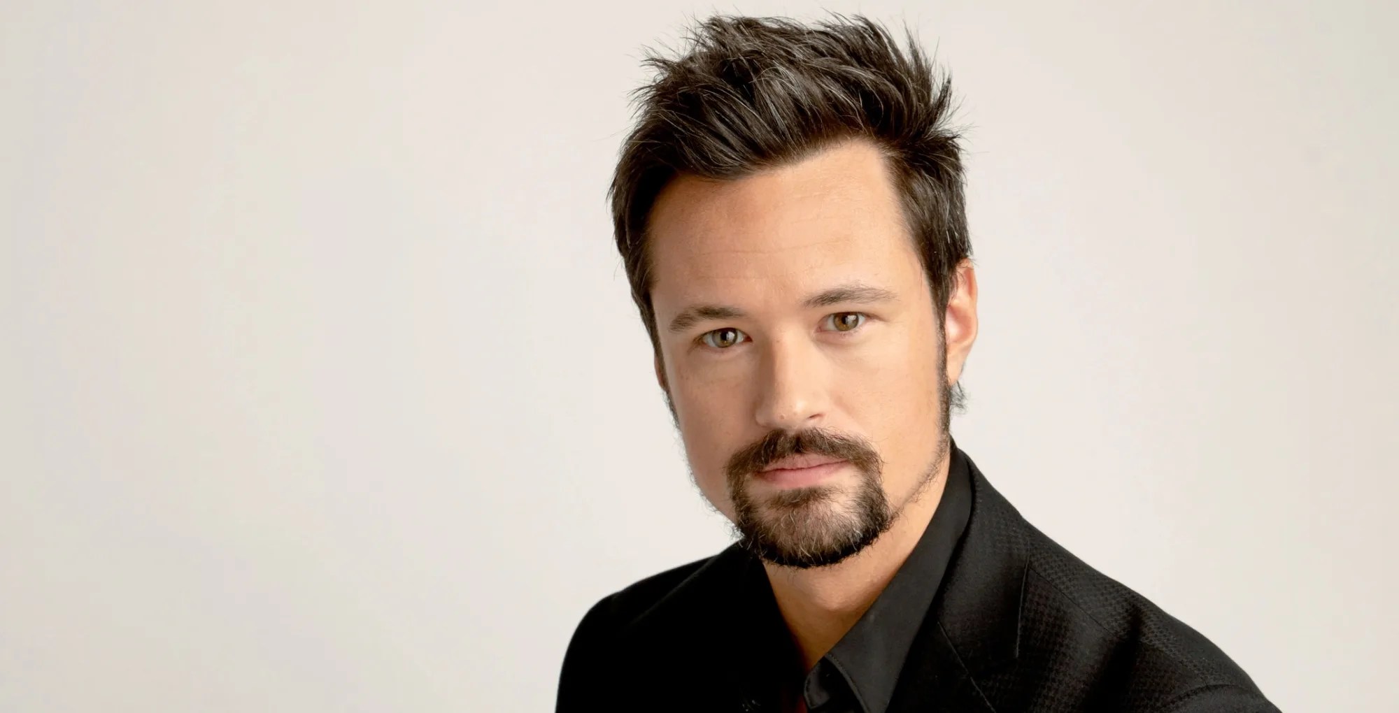 The Bold and the Beautiful's Matthew Atkinson with the Soap Hub logo across the bottom.