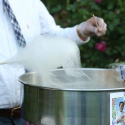 spinning cotton candy