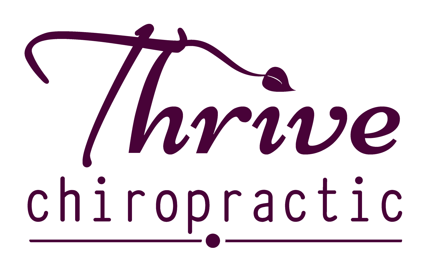 Chiropractor-in-Boise-ID-Thrive-Chiropractic-business-logo-long-term-pain-relief