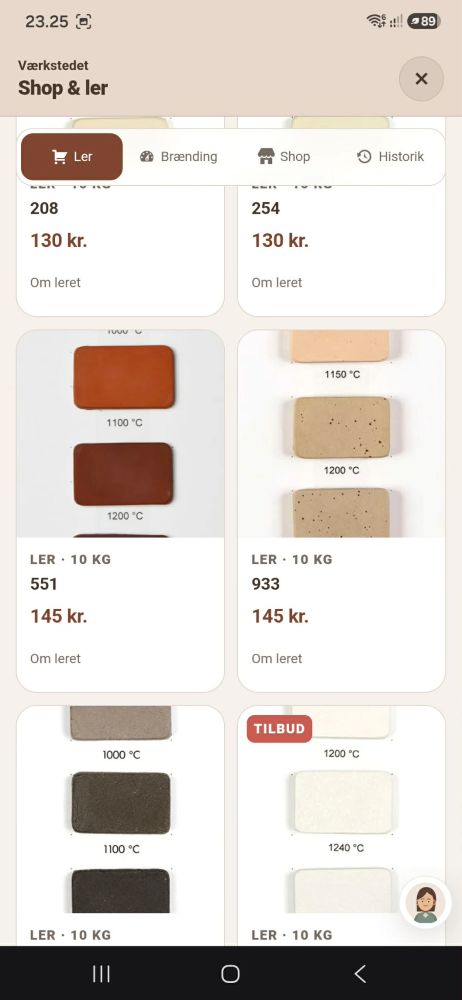 Shop i appen