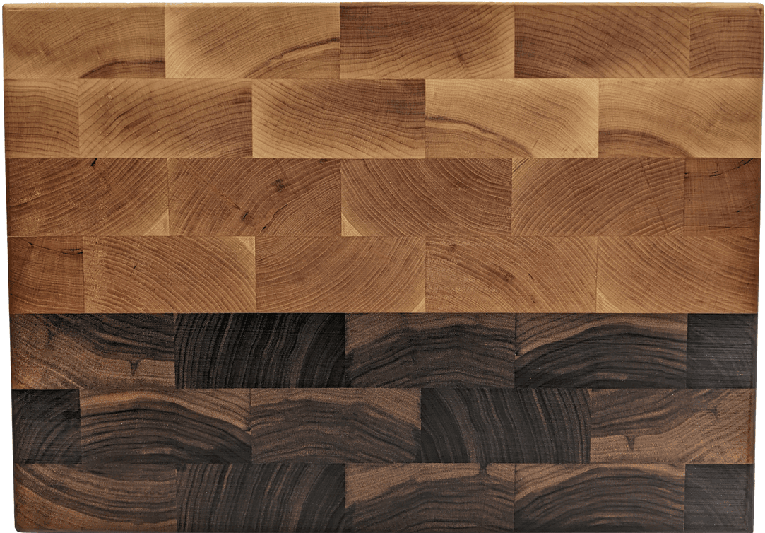 Sunset End Grain Cutting Board