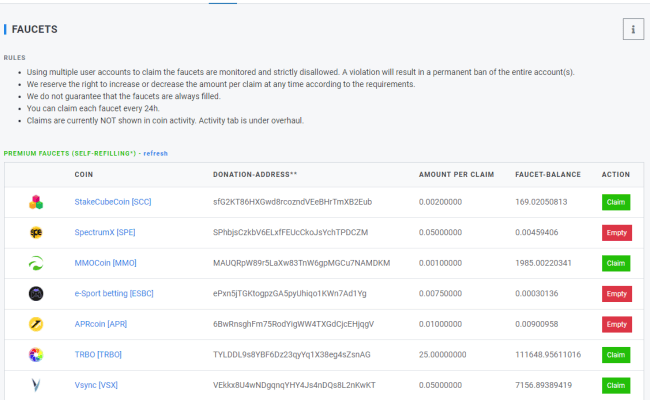 Faq How To Claim The Stakecube Faucets Stakecube Info