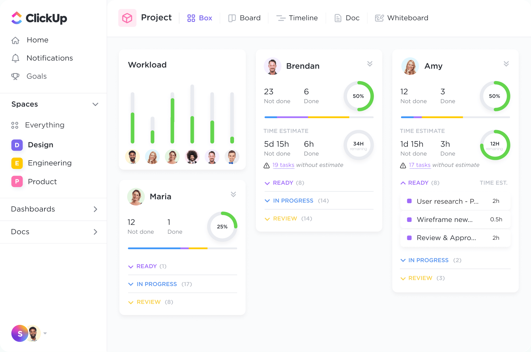 Unlock business efficiency with clickup dashboards · stalnaker virtual