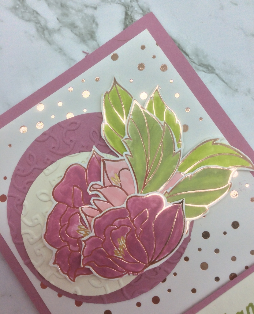 Springtime Foils Thank you