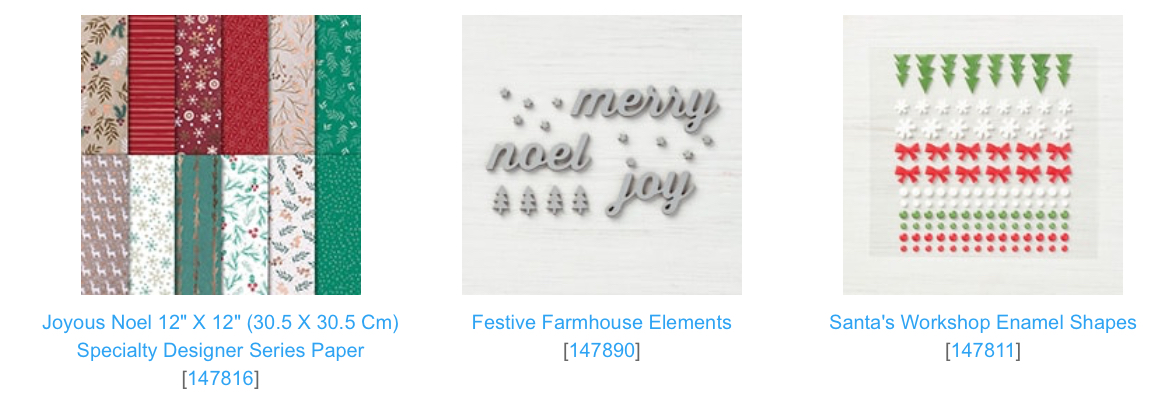 Holiday Catalogue Products – Limited Supply