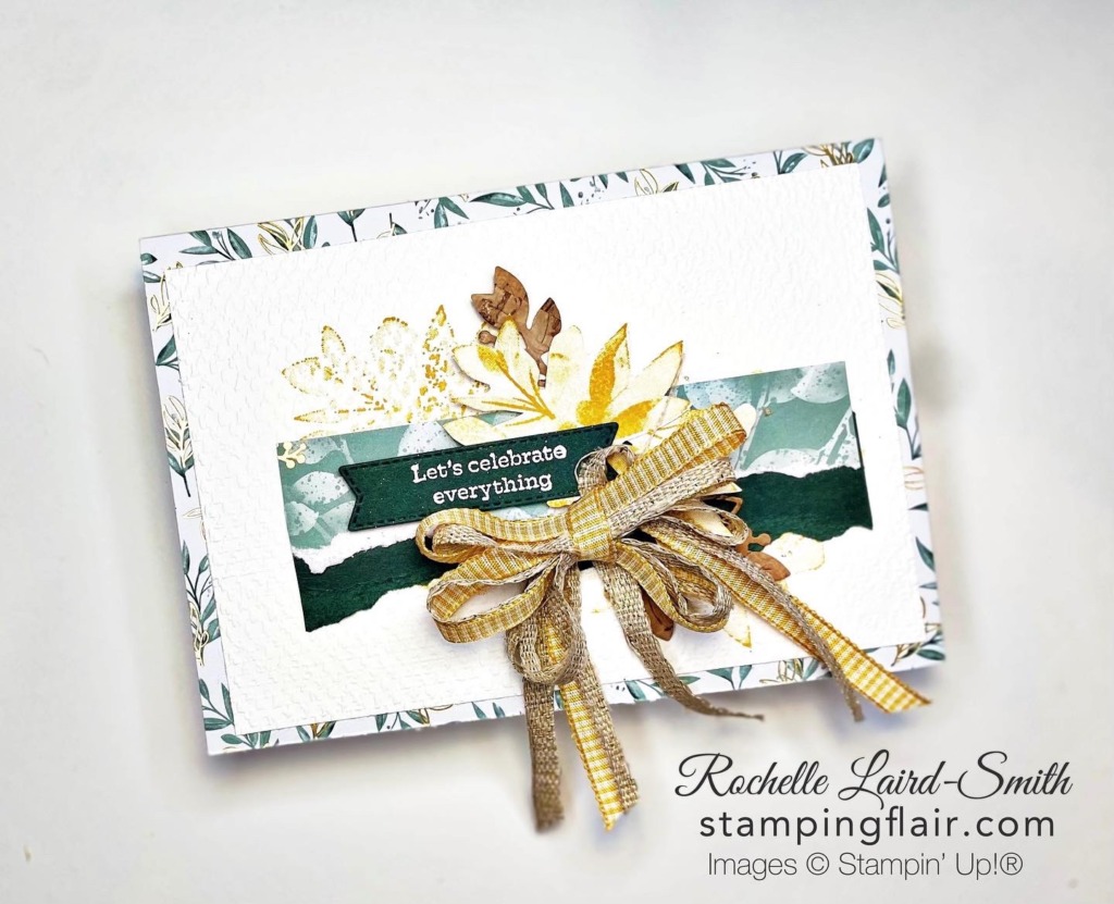 Eden's Garden Collection, Eden's Garden, Stampin' Up!, SU, Card, handmade, Stamping Flair, Papercraft, Bow