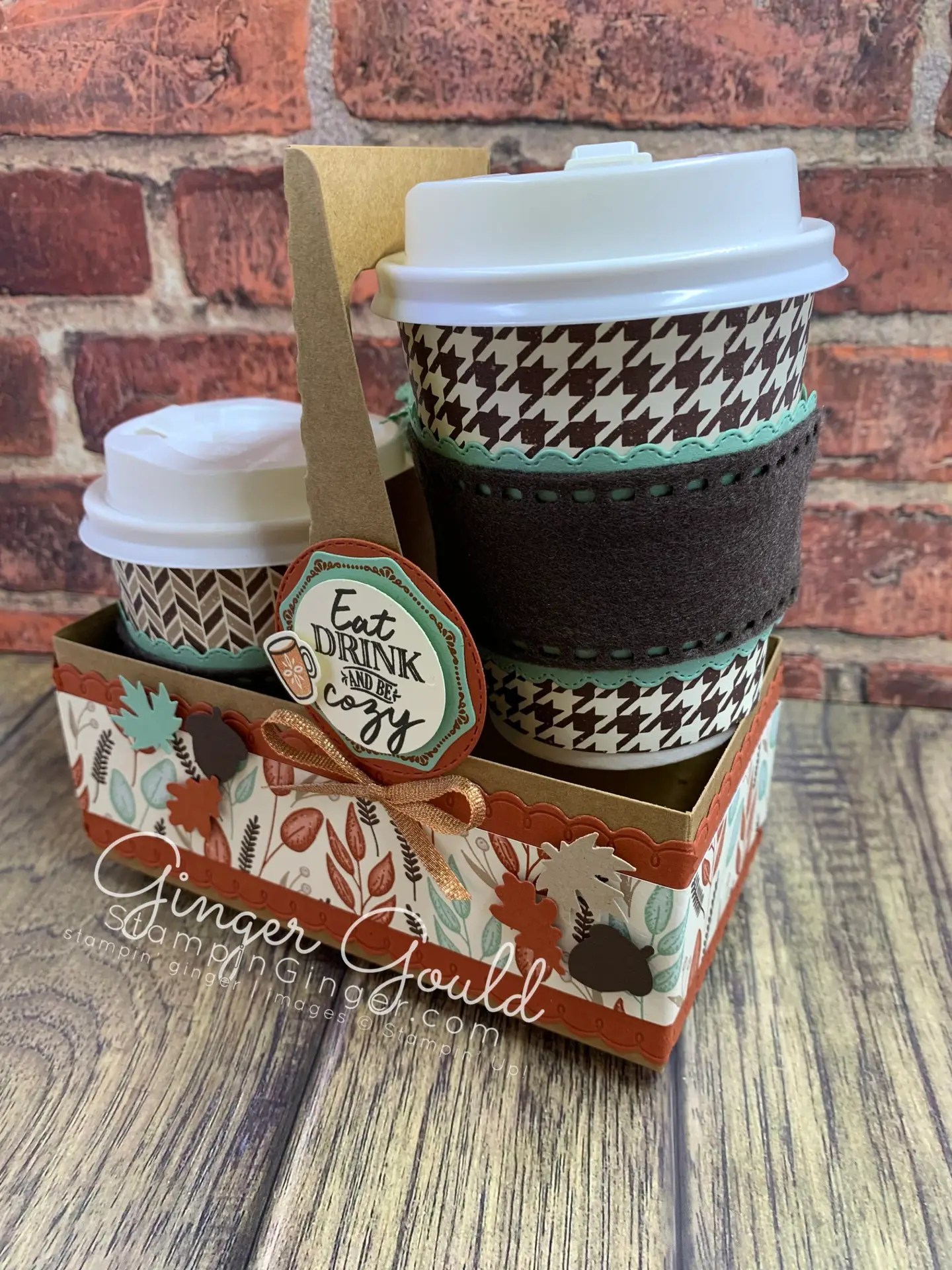 Fall Mini Coffee Carrier