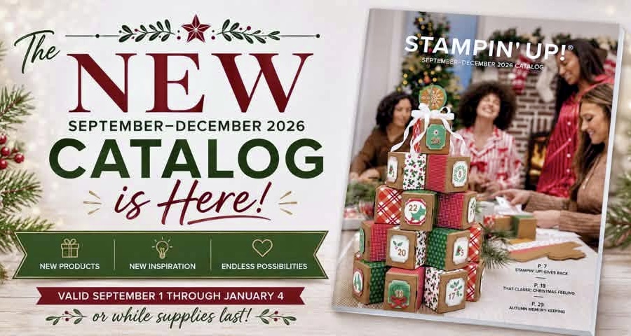 New stampin up catalog