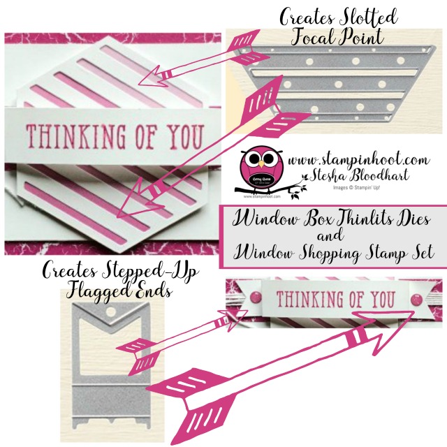 Thinking of You Card Using The Window Shopping Bundle!