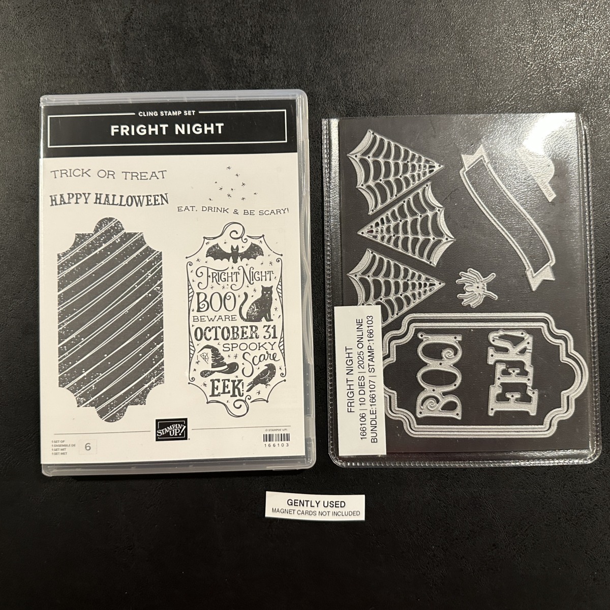 STAMPIN' UP!® FRIGHT NIGHT BUNDLE -Gently used | Stampin' Hoot