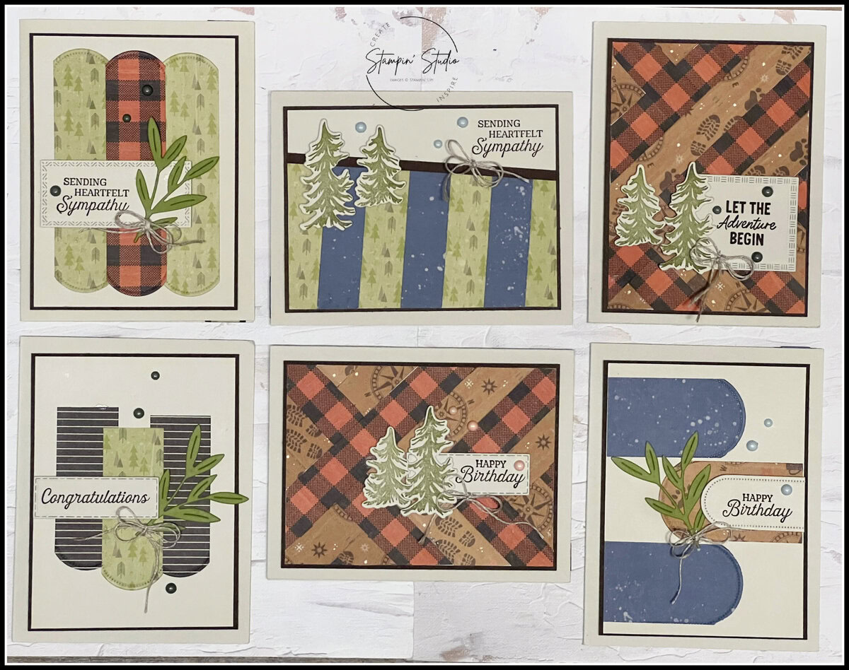 Weekend Adventure Cards - Stampin' Studio