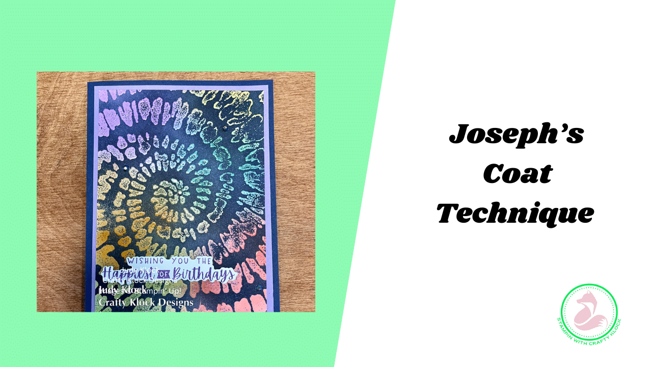 An Amazing Technique to Create Unique Backgrounds - Joseph's Coat ...