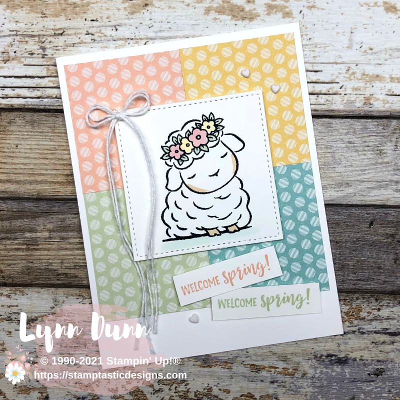 Springtime Joy - 7 Card One Sheet Wonder Template - Lynn Dunn ...