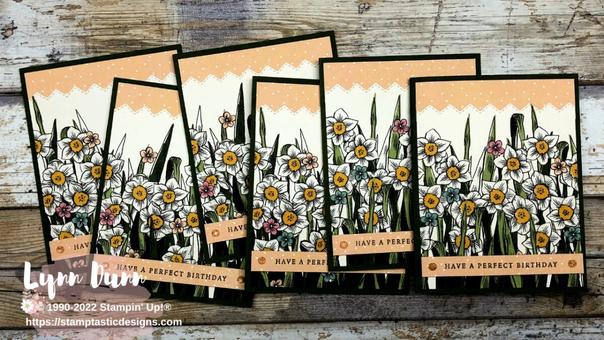 Daffodil Afternoon - 6 Card One Sheet Wonder