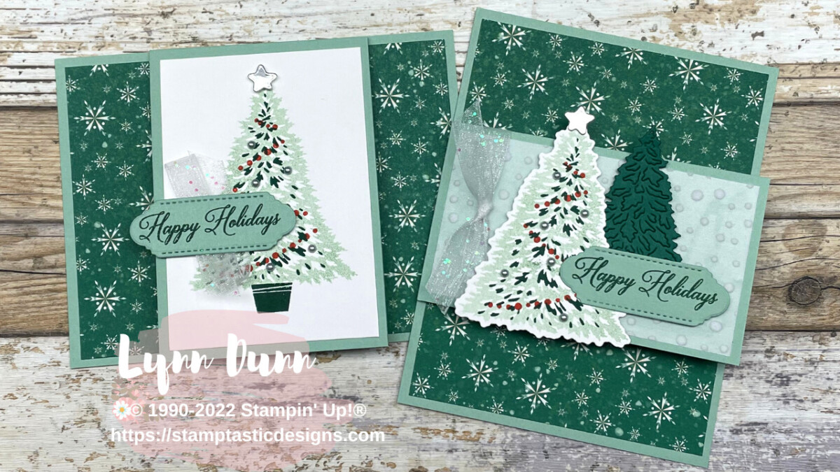 Easy Front Flap Cards - 2 Ways