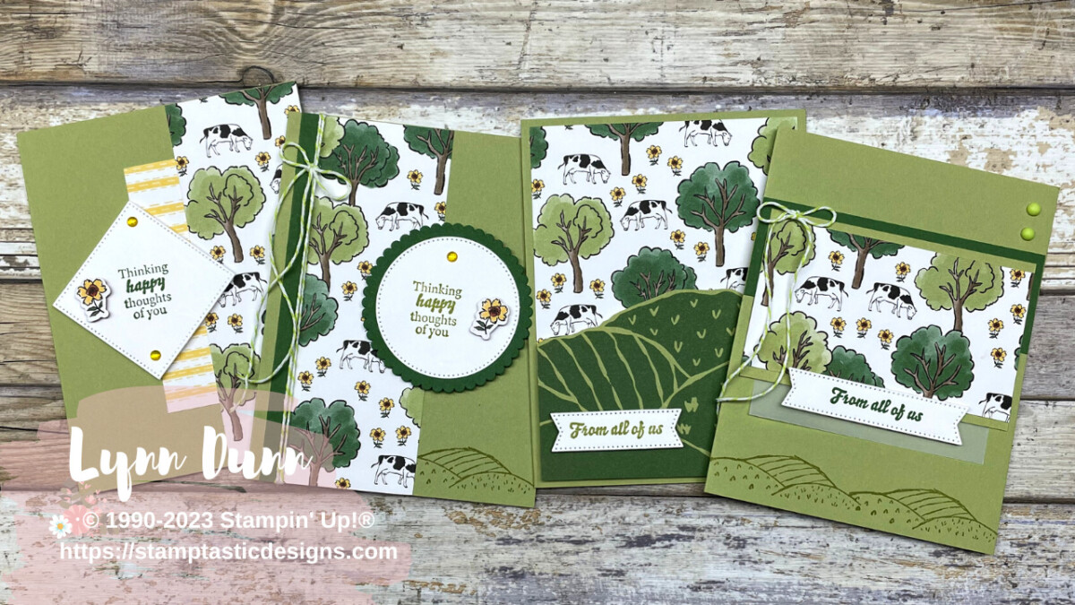 10 Ways to Use the Day at the Farm Designer Paper - Lynn Dunn
