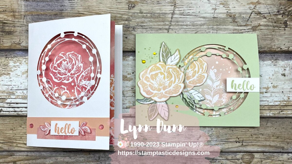 Window Card Design - A Card within a Card