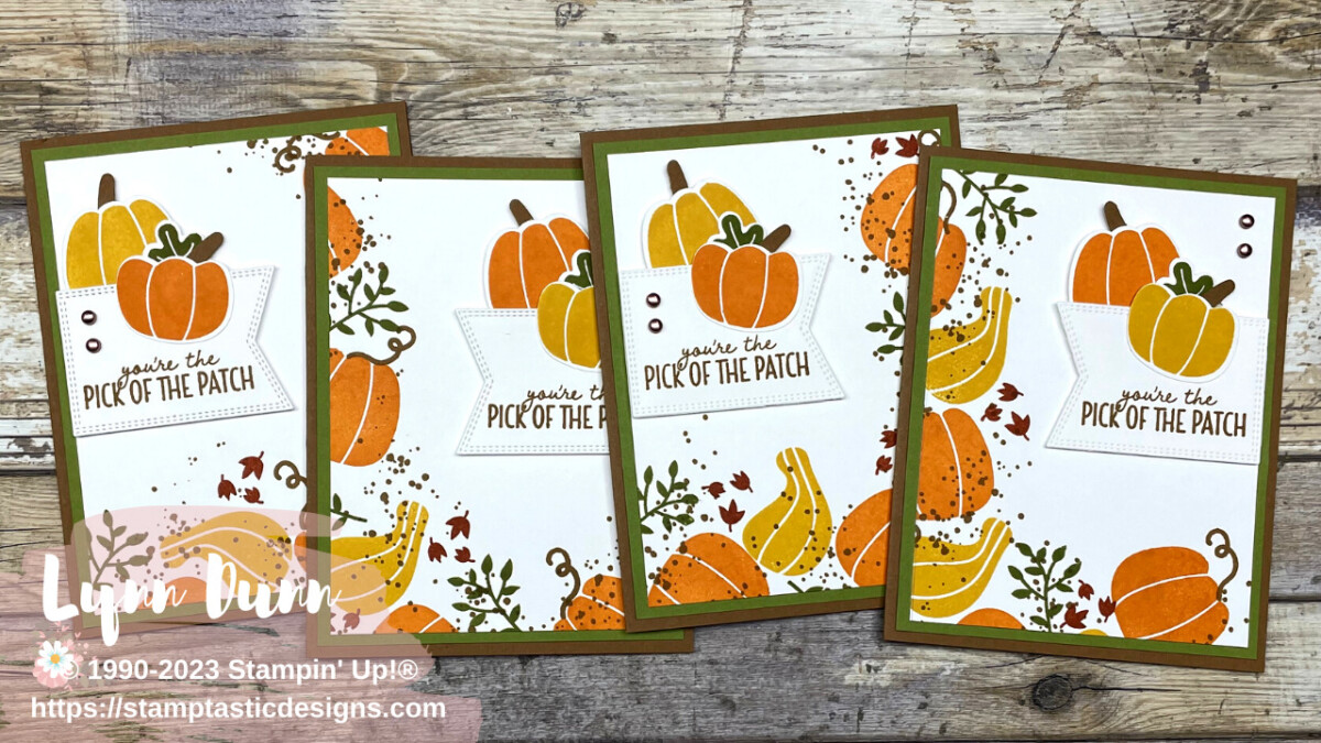 Stamping One Sheet Wonder Cards - Lynn Dunn - Stamptastic
