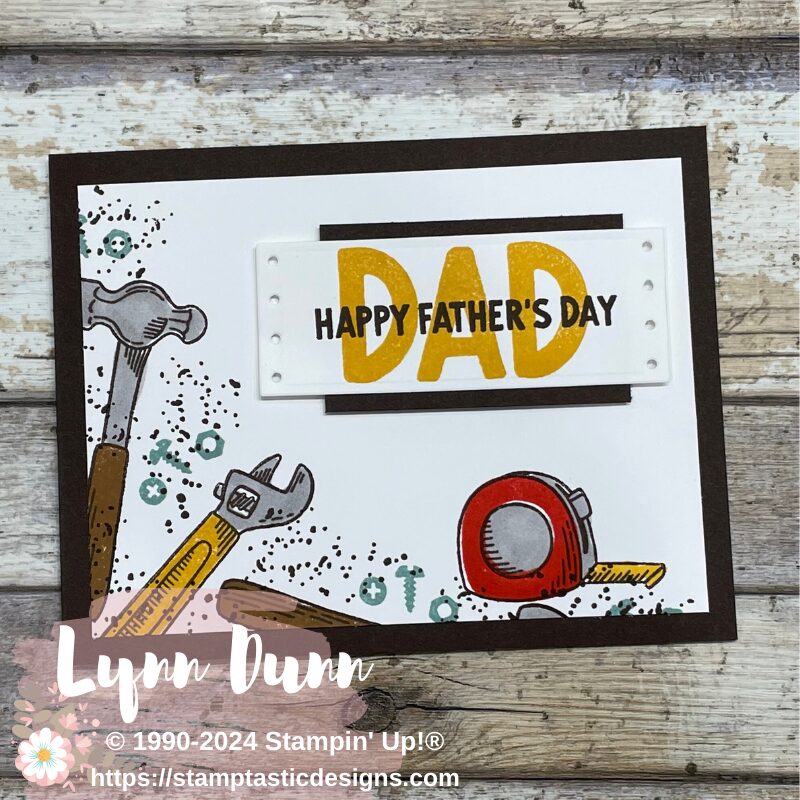Stamp 4 Cards at Once with Trusty Tools