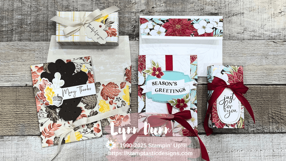 How to make a Coordinating Card, Envelope and Gift Box