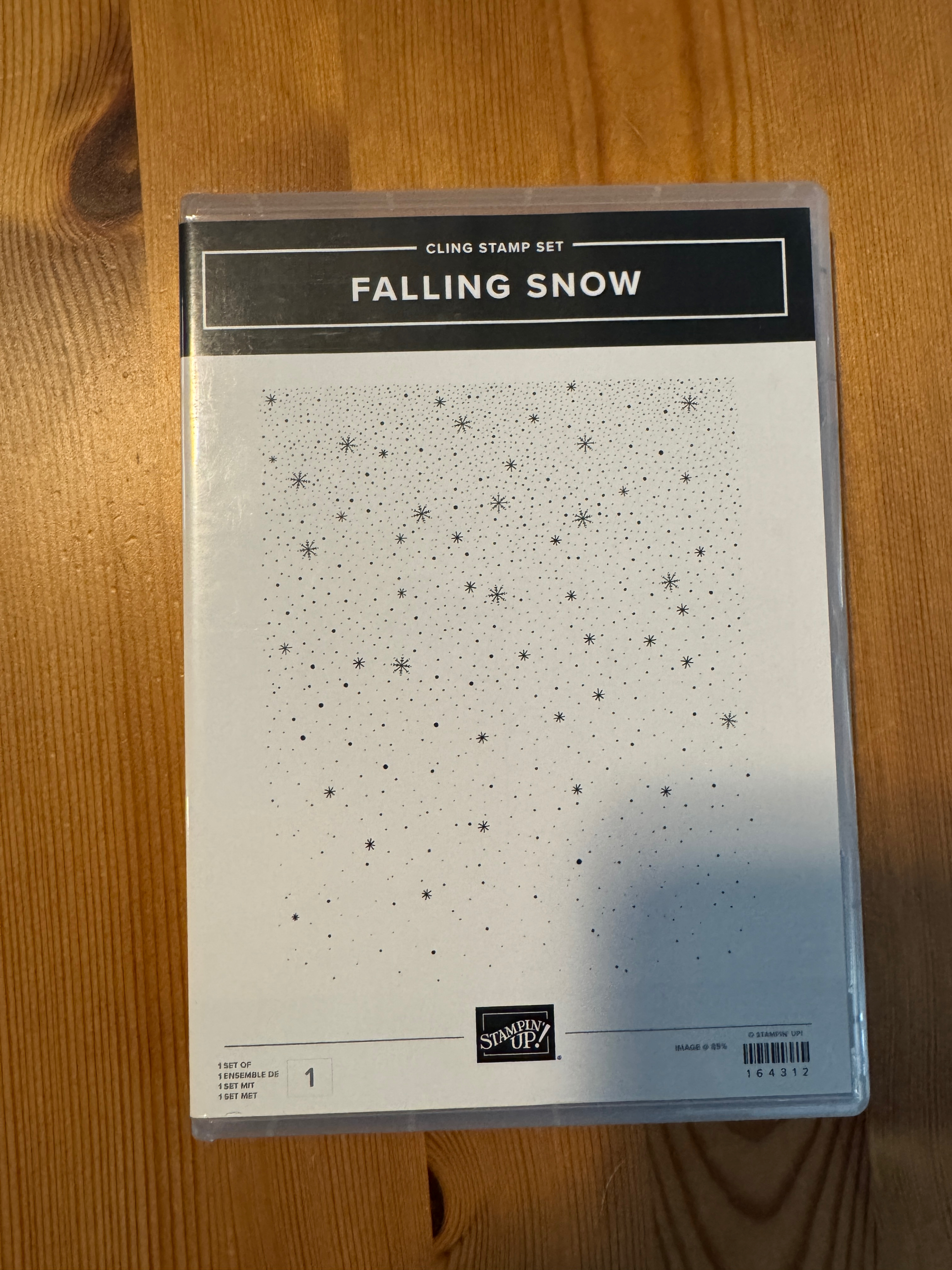 Falling Snow Stamp Set