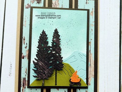 Scenic Adventure Campfire Card – Crafty Session FB Live Video Session 224