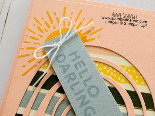 Sunshine Vibes Hello Darling Card – Crafty Session FB Live Video 229