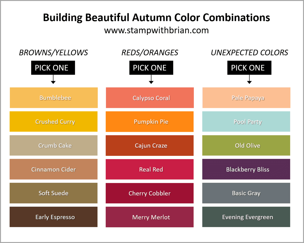 What Are Some Halloween Colors Fun Color Inspiration for Autumn – STAMP WITH BRIAN