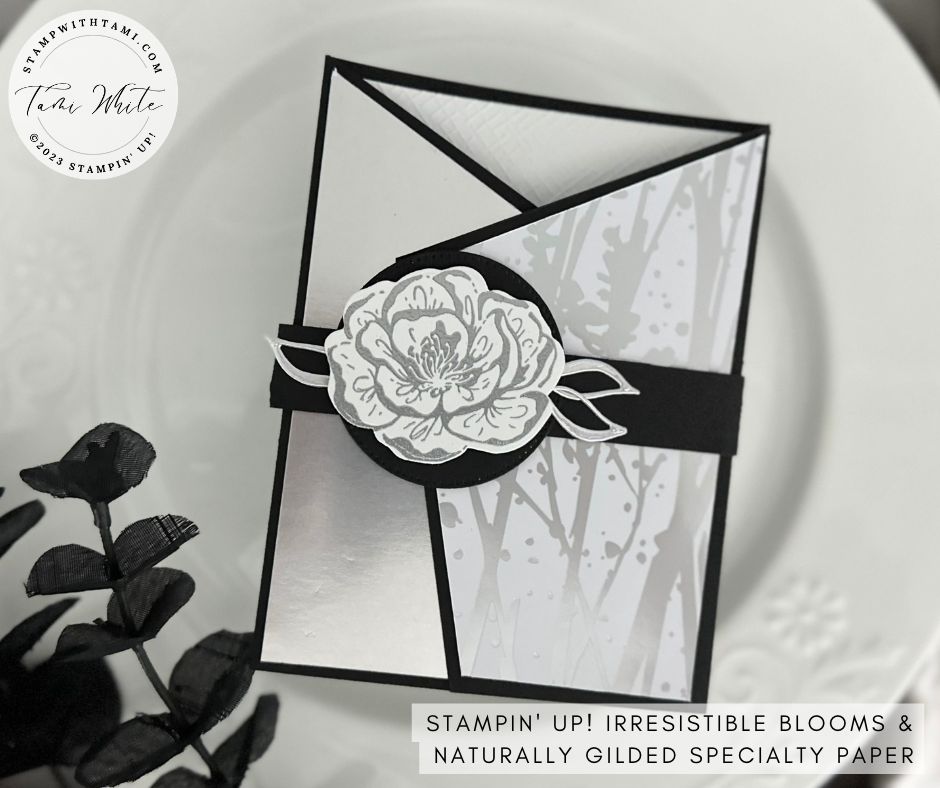 Naturally Gilded Angled Gatefold Card Set [Online Exclusive