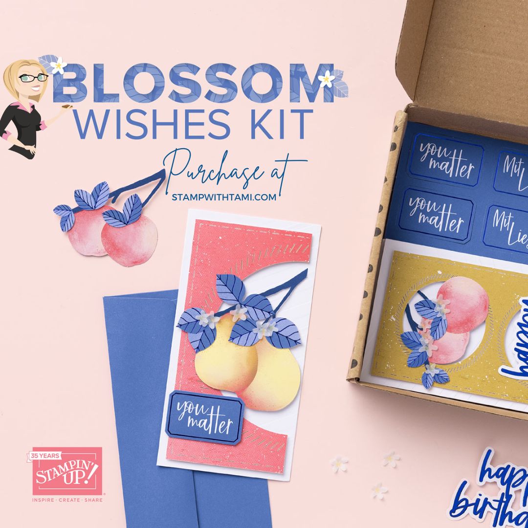 New: Blossom Wishes Card Kit - Stampin' Up! Demonstrator: Tami