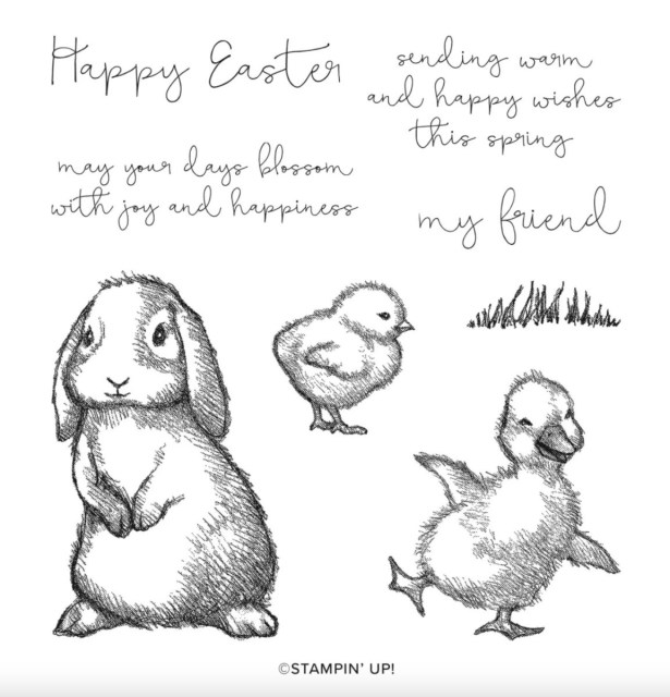 The Easter Friends Stamp Set - Stampin’ Up!® - Stamp Your Art Out! www.stampyourartout.com