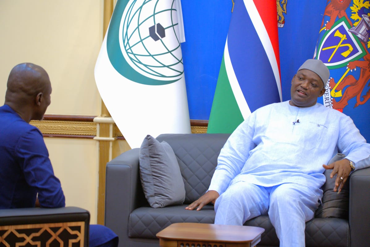 Seedy Ceesay in Conversation with President Adama Barrow