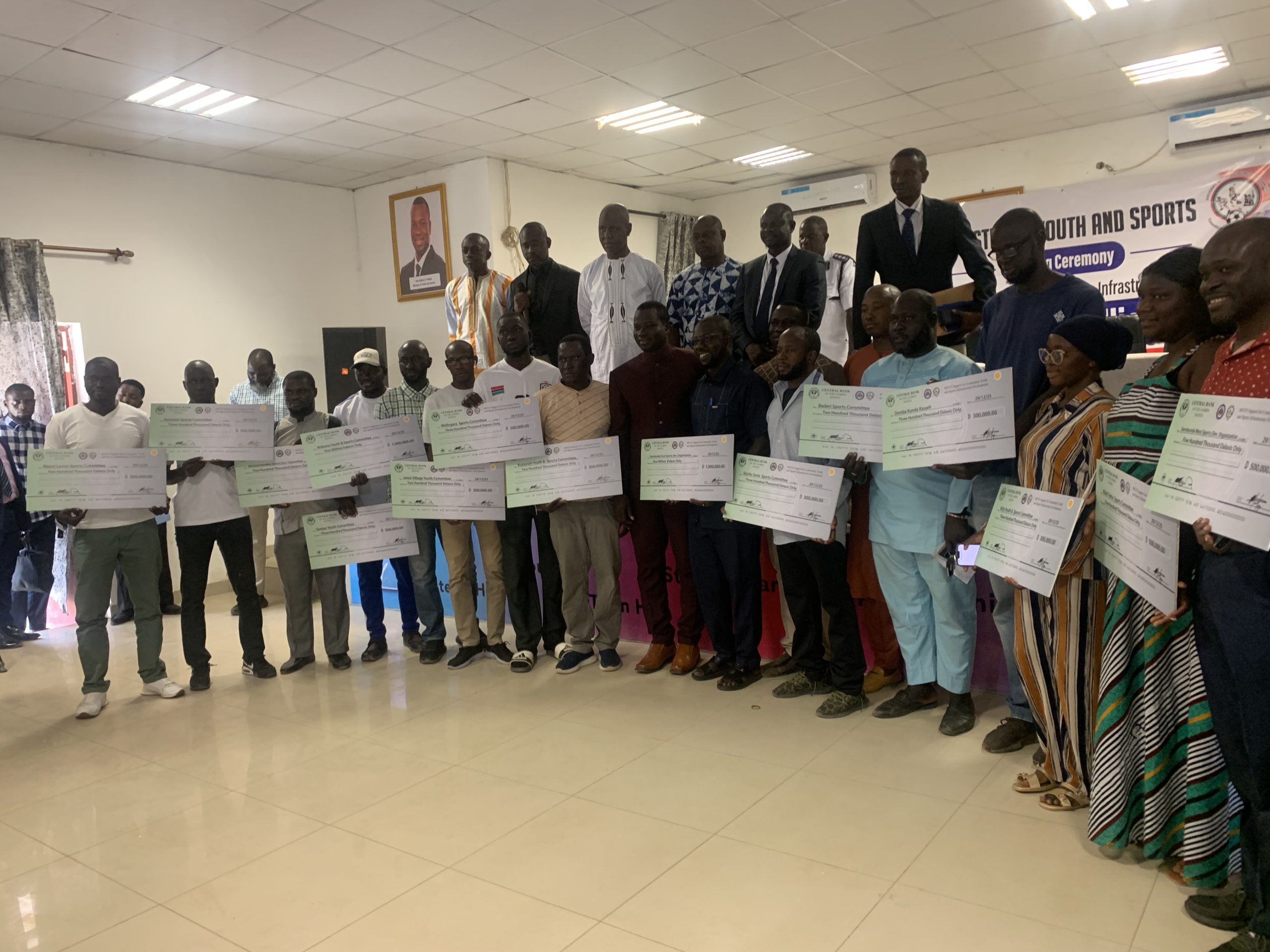 MOYS GIVES D6.5M TO COMMUNITY SPORTS INFRASTRUCTURE PROJECTS