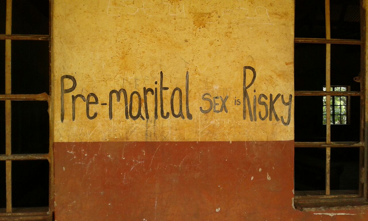 Quote on a classroom wall