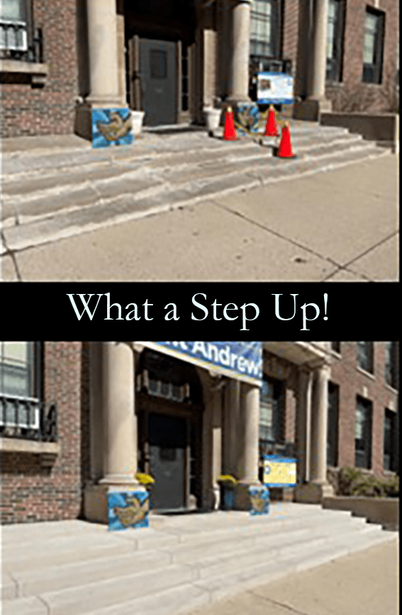 Thanks for the Step Up!