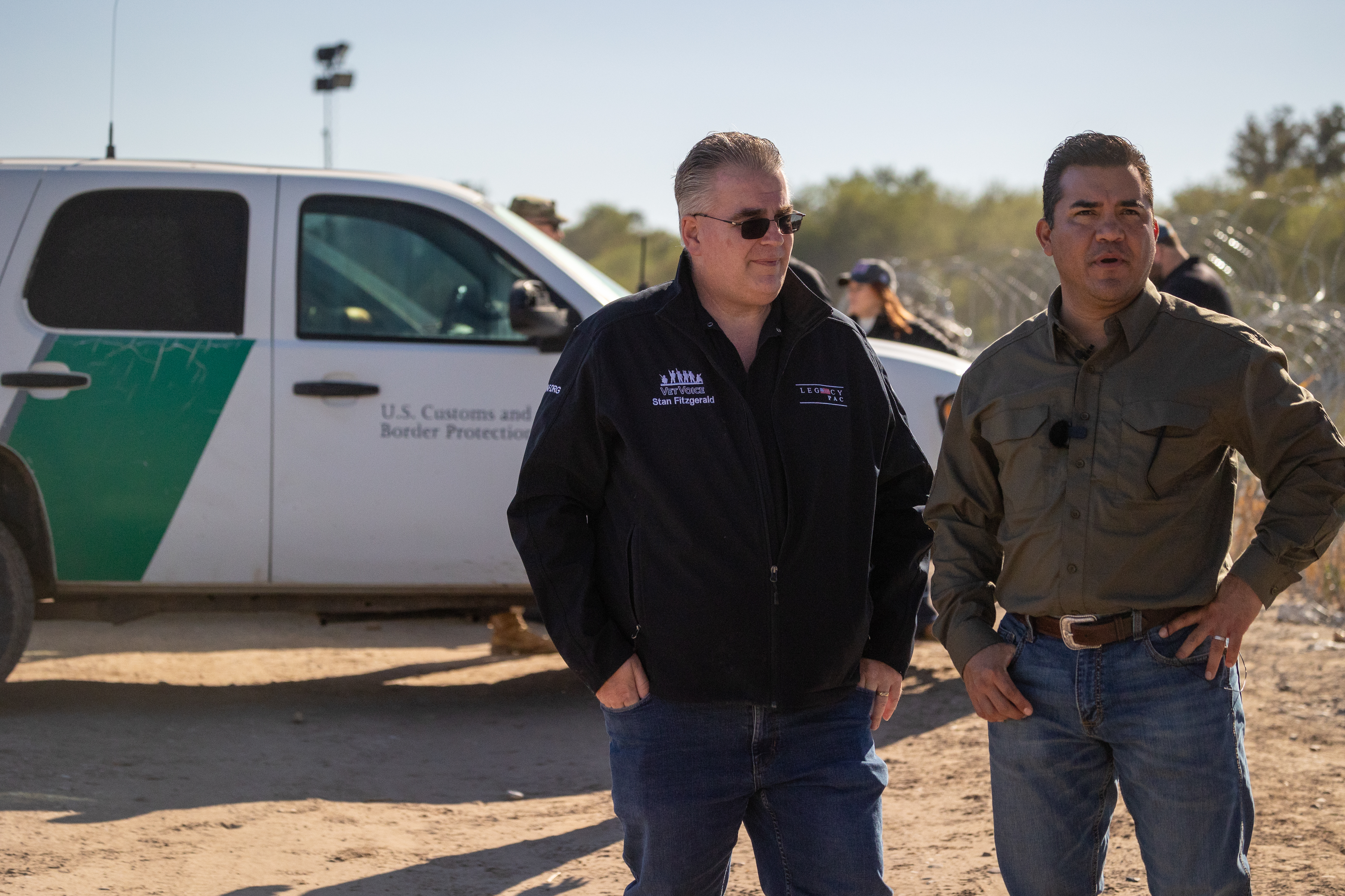 Stan Fitzgerald with Victor Avila