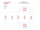 Custom Literature Mailer Box Staples