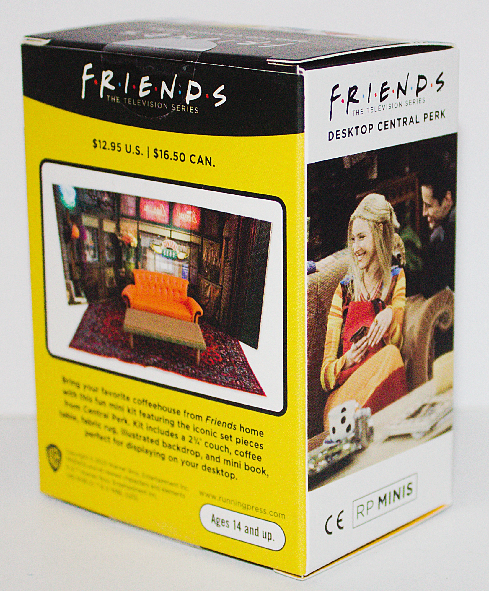 Friends TV Series Desktop Central Perk Scene and Mini Book of